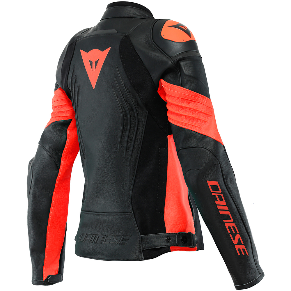 Dainese - Blouson femme Racing 4 Lady Noir / Rouge fluo