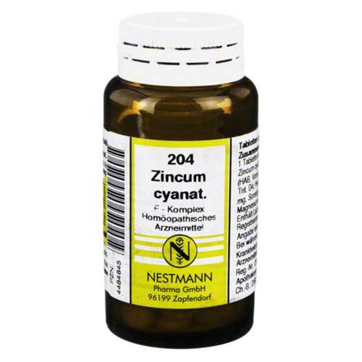 Zincum Cyanat F Komplex Nr. 204 Tabletten, 120 St