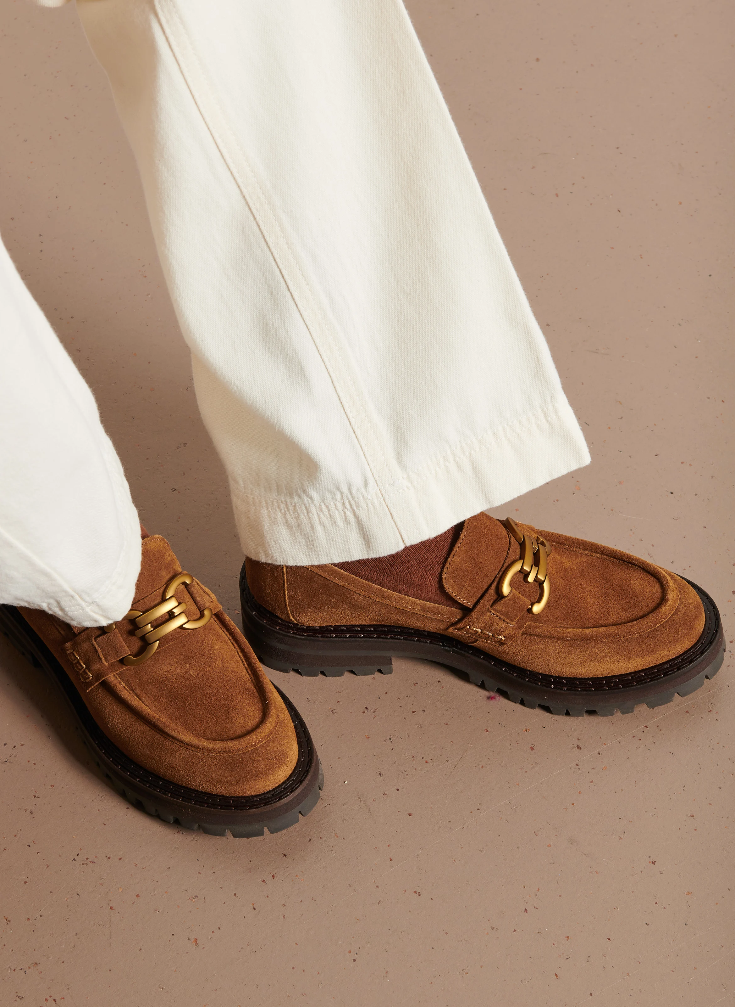 NOEMIA - Mocassins en cuir | Multicolore