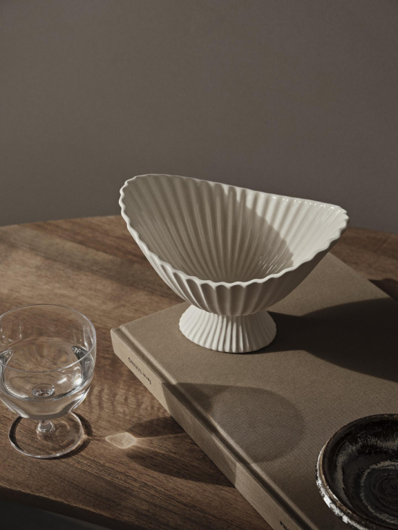 Ferm Living Fountain schaal 19 off white