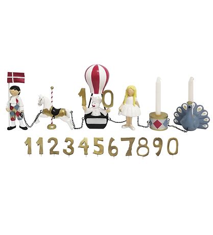 Kids by Friis F?dselsdagstog - 45 cm - Harlekin & Columbine