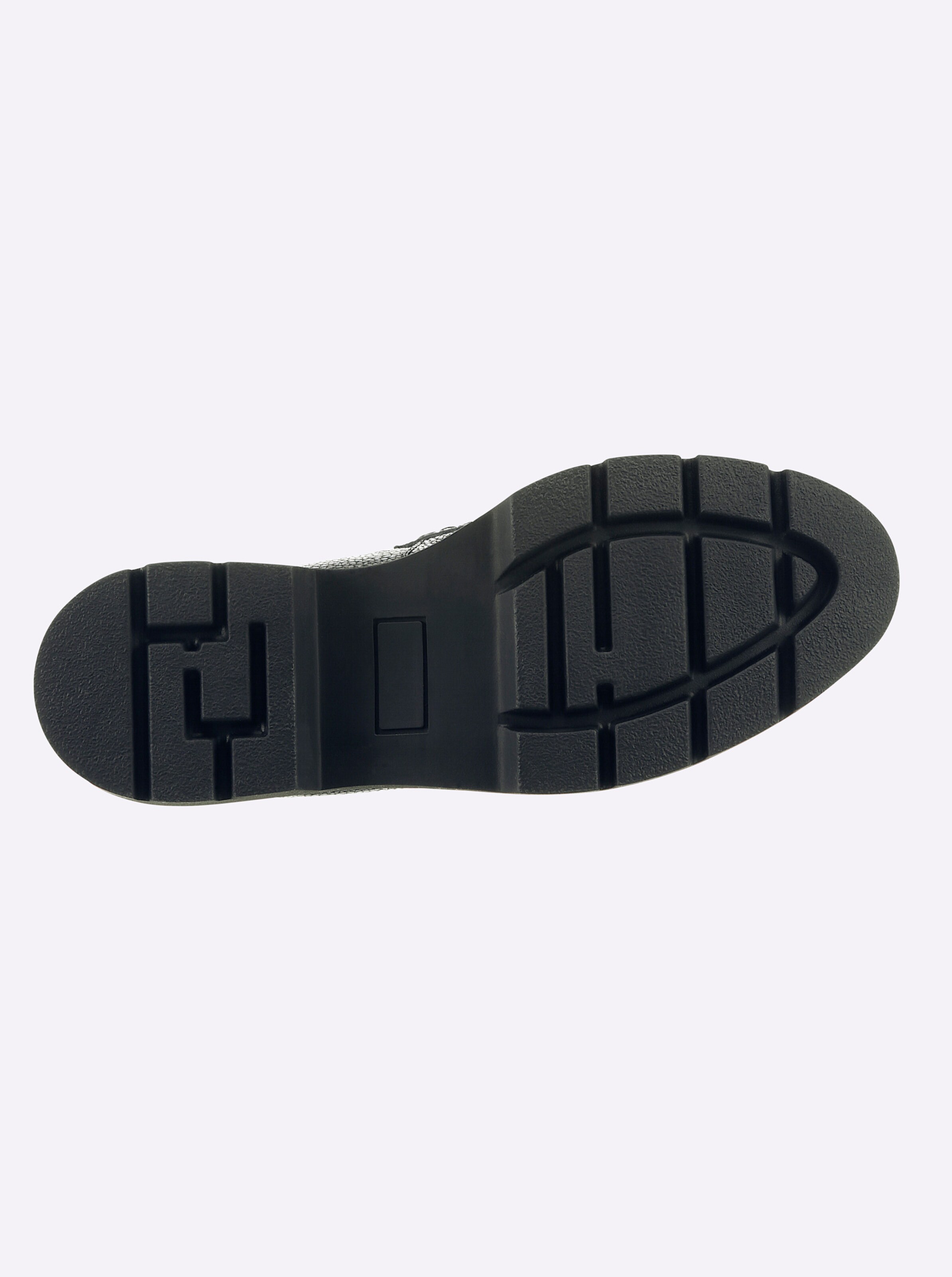 heine Slipper in silbergrau