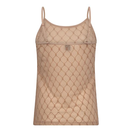 Hype The Detail Mesh Singlet Top, Sand, S