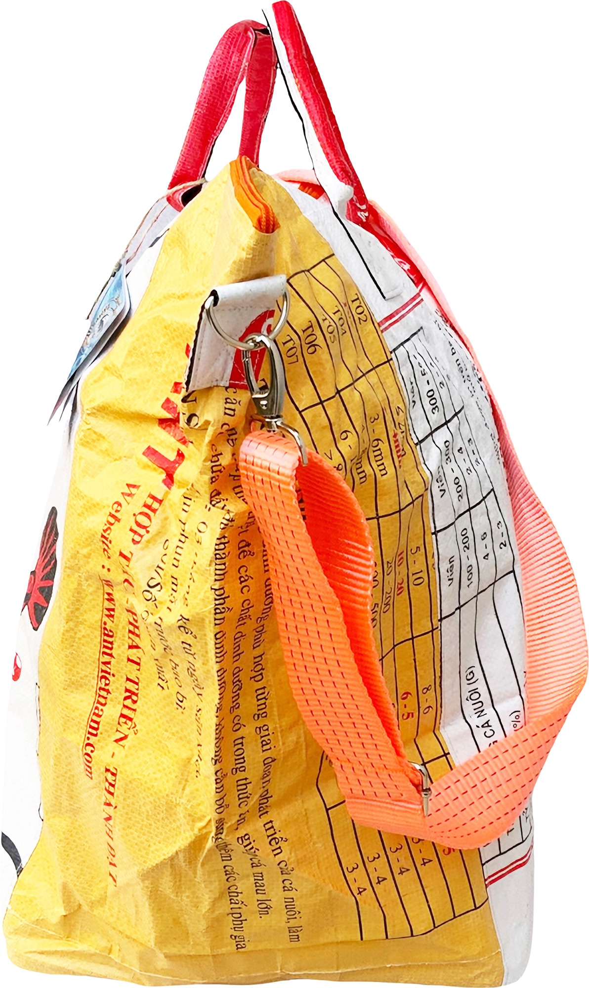 Beadbags Tampenjan Allzwecktragetasche weiß/gelb klein