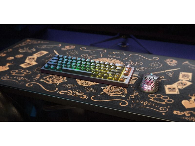 Cherry Gaming-Mausmatte XTRFY GP5 Calavera XL Gaming Mousepad in XL-Grösse