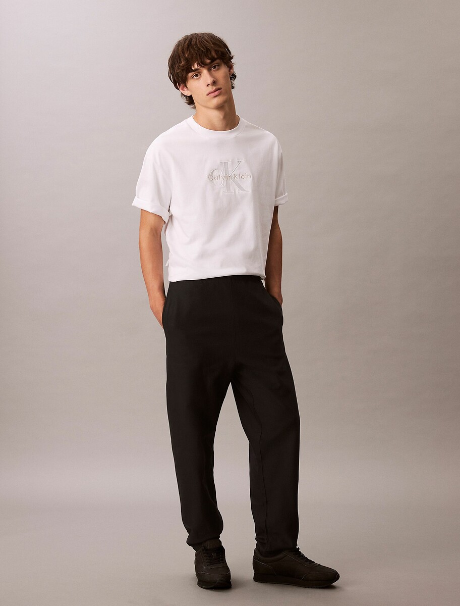 CALVIN KLEIN JEANS<br>Calça de moletom premium com monograma