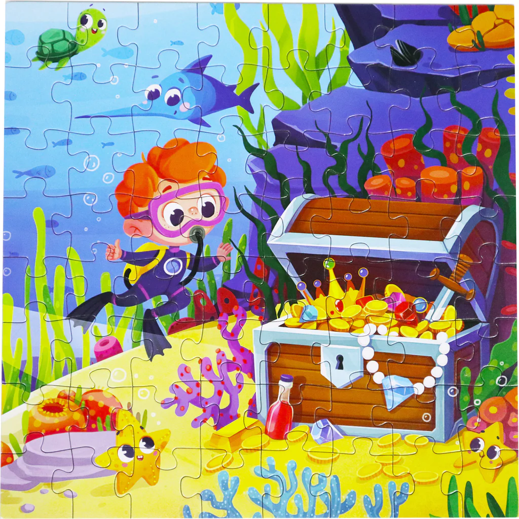 Puzzle Ártico / Explora Oceanos / Um Dia Quinta Sortido