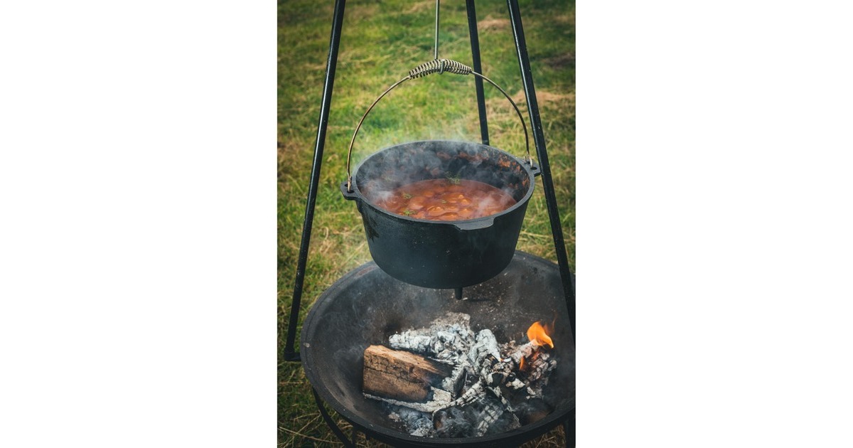 The WindmillDutch Oven 9 qt kookpan  (Zwart, Ø 31.5 cm | 8.5 liter, Tweedekans)
