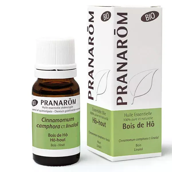 Óleo Essencial de Madeira de Ho Orgânica Pranarom 10ml