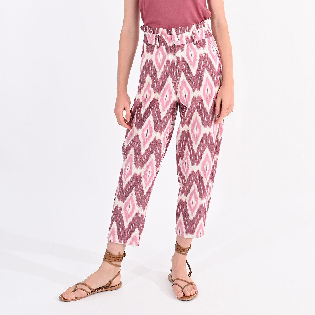 MOLLY BRACKEN<br>Calças justas estampadas