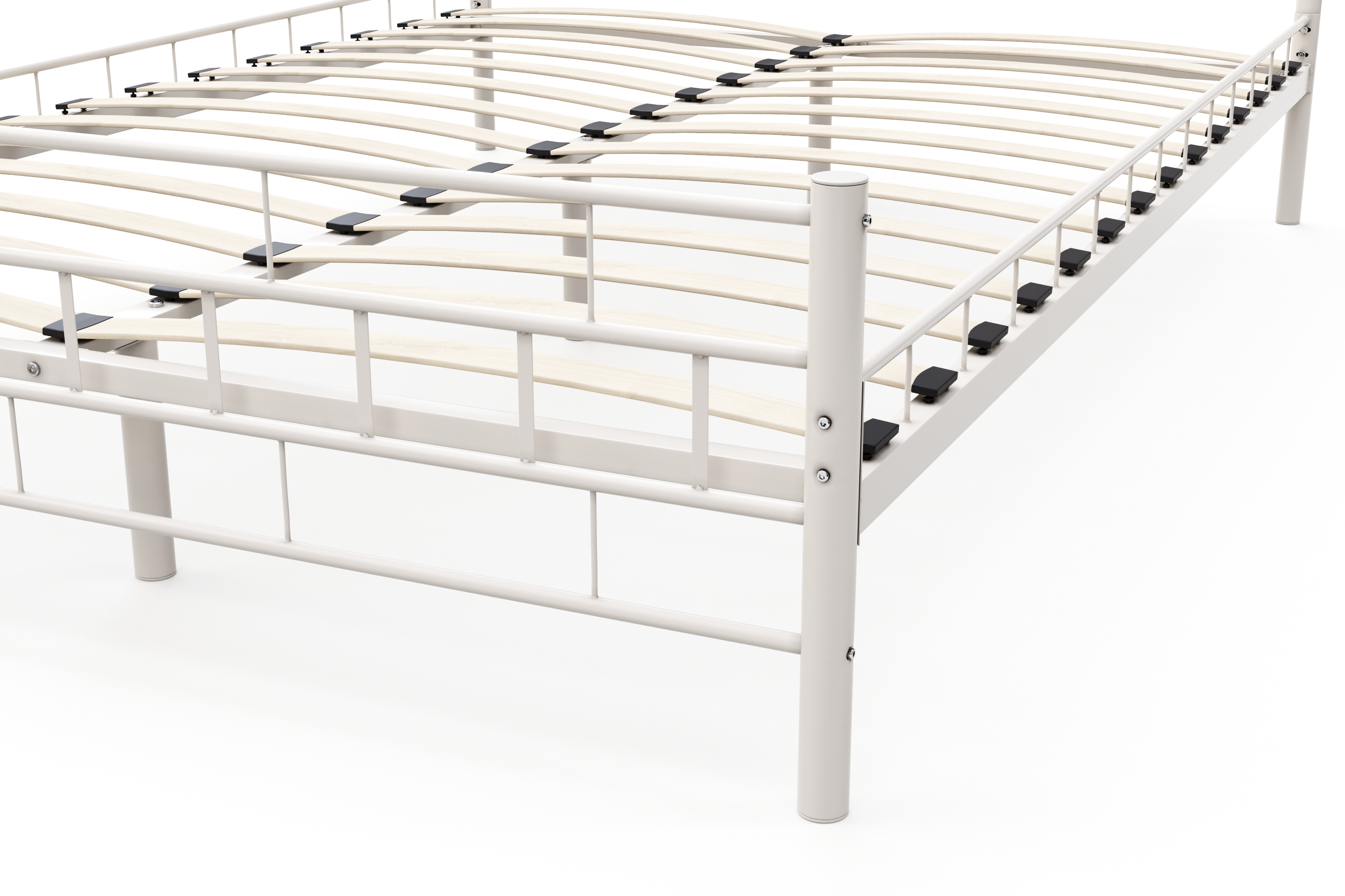 Metallbett CIEL 140 x 200 cm weiss