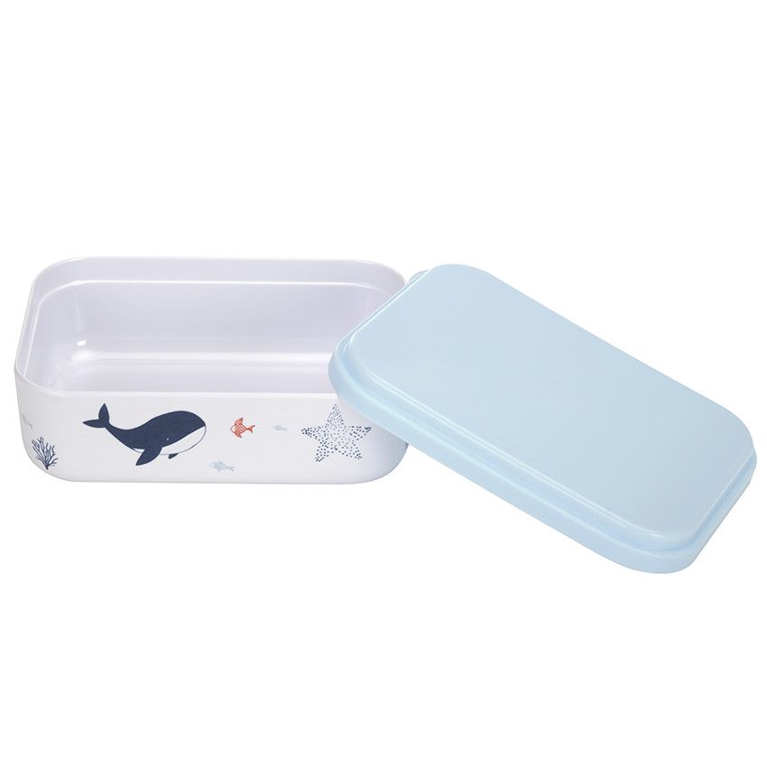 Lunchbox en mélaminé - Pretty sea - Ecru