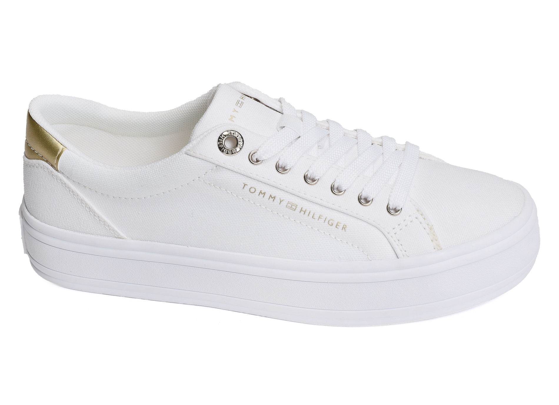 Essential vulc canvas sneaker 7682 blanc