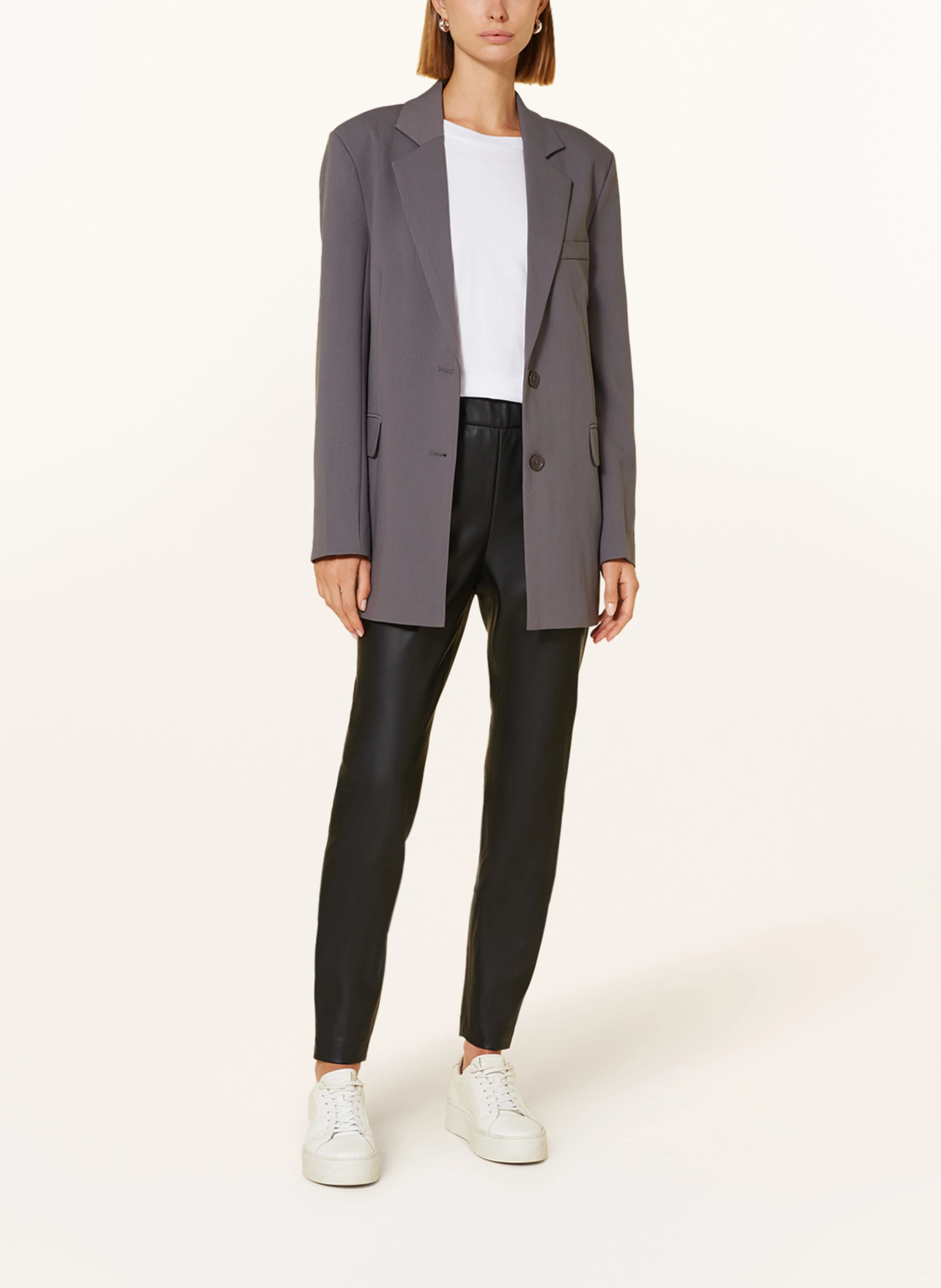 BOSS Leggings TASLIMAH in Lederoptik
