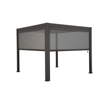 Zijwand voor pergola Classic & Deluxe Antraciet 300 series