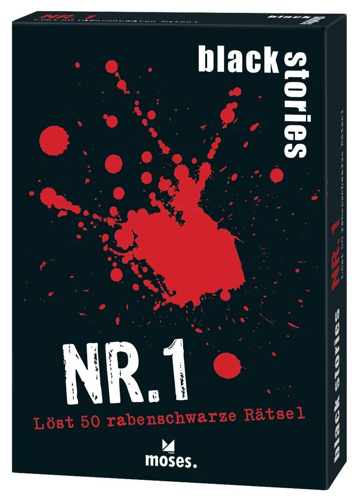 Rätselkarten BLACK STORIES - NO. 1