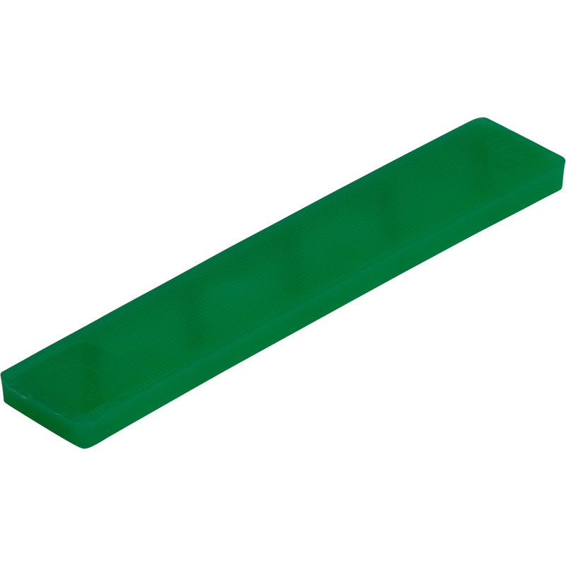 Kunststof rasterblokje 18x5mm Groen