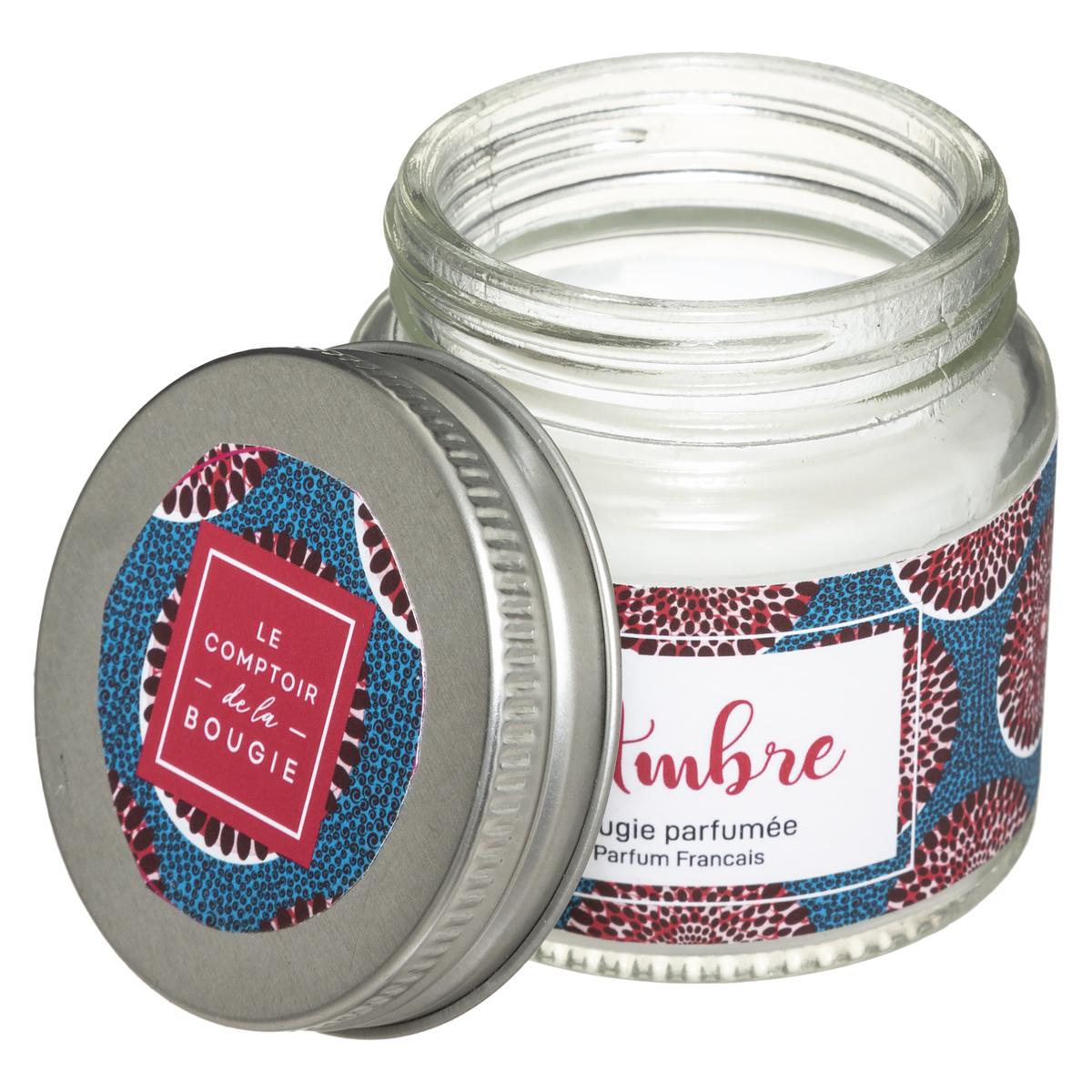 BOUGIE PARFUMEE MONI POT VERRE AMBRE 65G