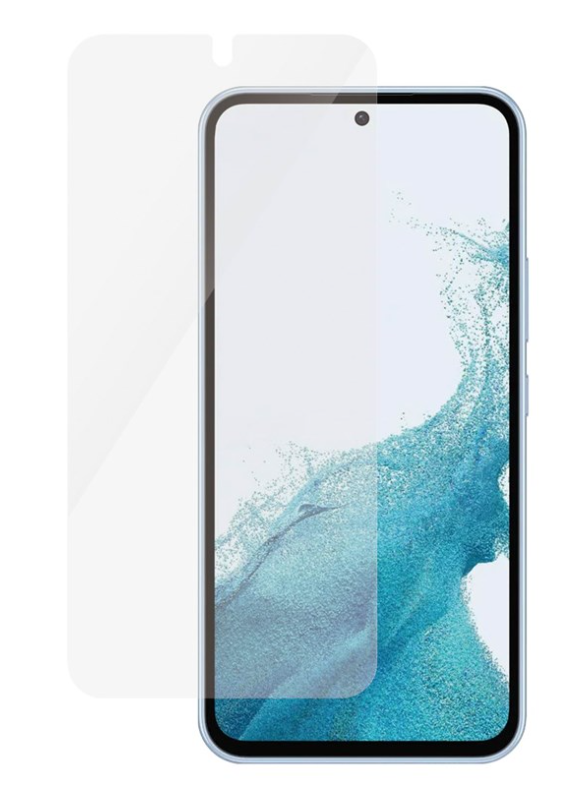 Samsung Galaxy A54 5G Antibakterielles Ultra Wide Fit Panzer Glas Displayschutz Case Friendly (7328)