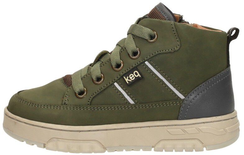 Keq Veterschoenen Hoog groen