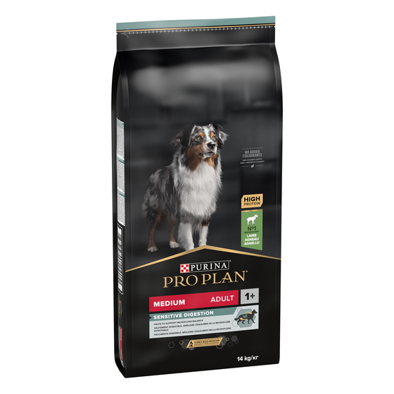 Croquettes chien adulte digestion difficile à l'agneau - 14 kg