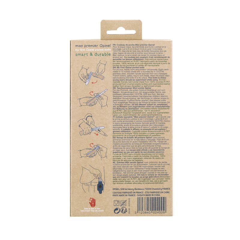 Coffret Mon Premier Opinel - Couteau enfant