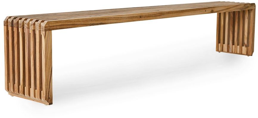 HKLIVING   Slatted XL Bank