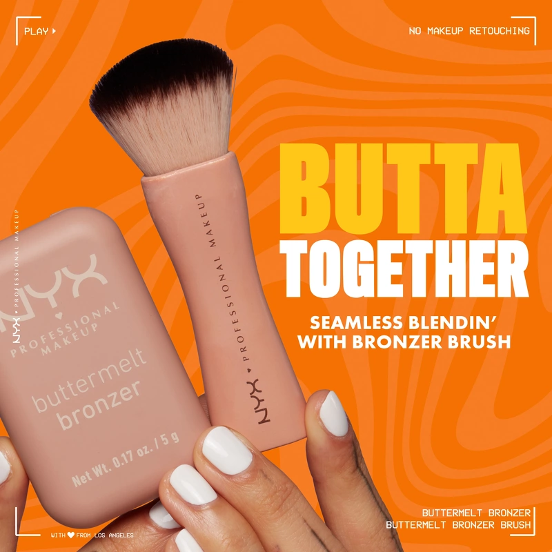 NYX Prof. Makeup Buttermelt Bronzer 5 gr. - 04 Butta Biscuit