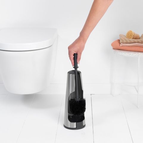 ReNew Toiletborstel met houder - Matt Steel