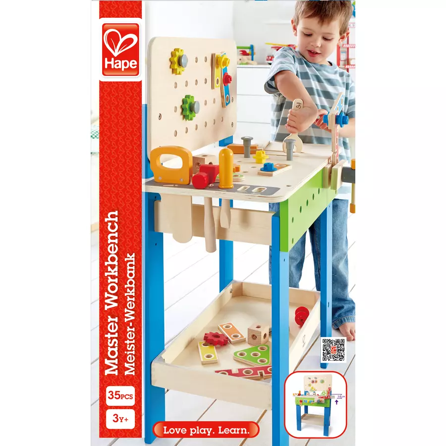 Hape Meister Werkbank 35tlg.