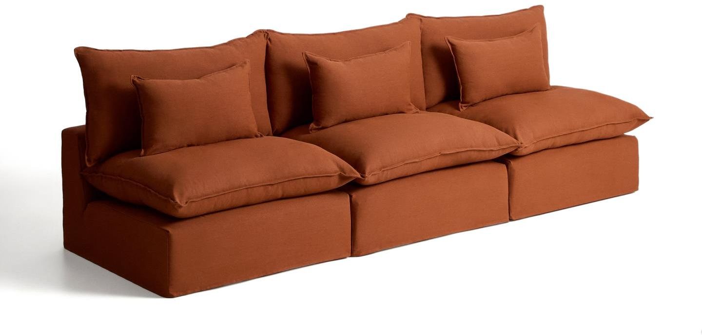 Kave Home Anarela Terracotta Elementenbank