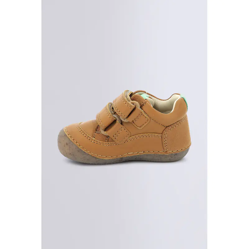 SOSTANKRO CAMEL BOTTILLONS Cuir Garçon