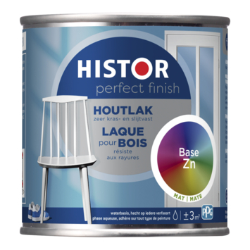 Histor Perfect Finish houtlak mat 250 ml