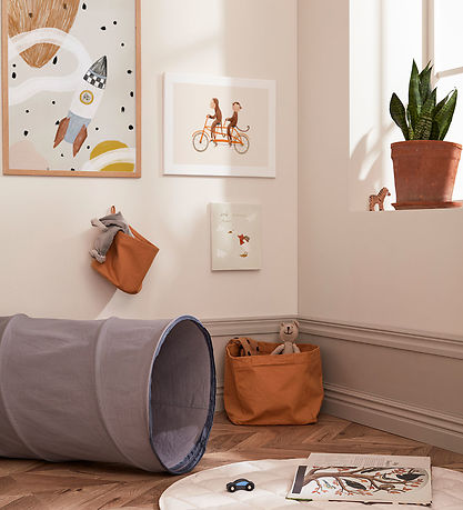 Kids Concept Spieltunnel - 180 cm - Grau