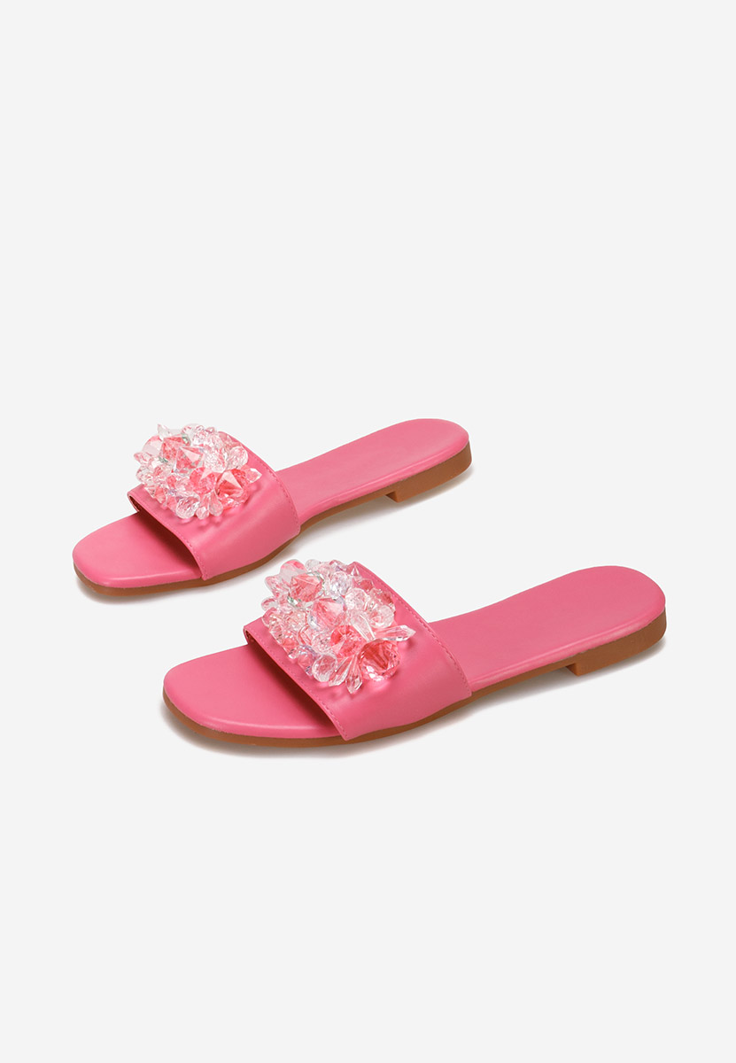 Pantoufles pour femme roses Ravelina