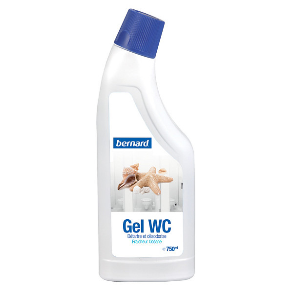 Gel WC détartrant désodorisant Bernard Fraîcheur océane 750 ml