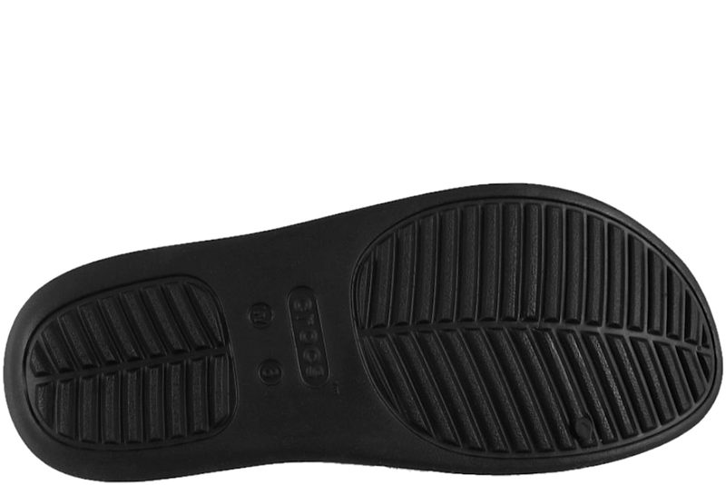 CROCS GETAWAY STRAPPY BADESANDAL I SORT GUMMI