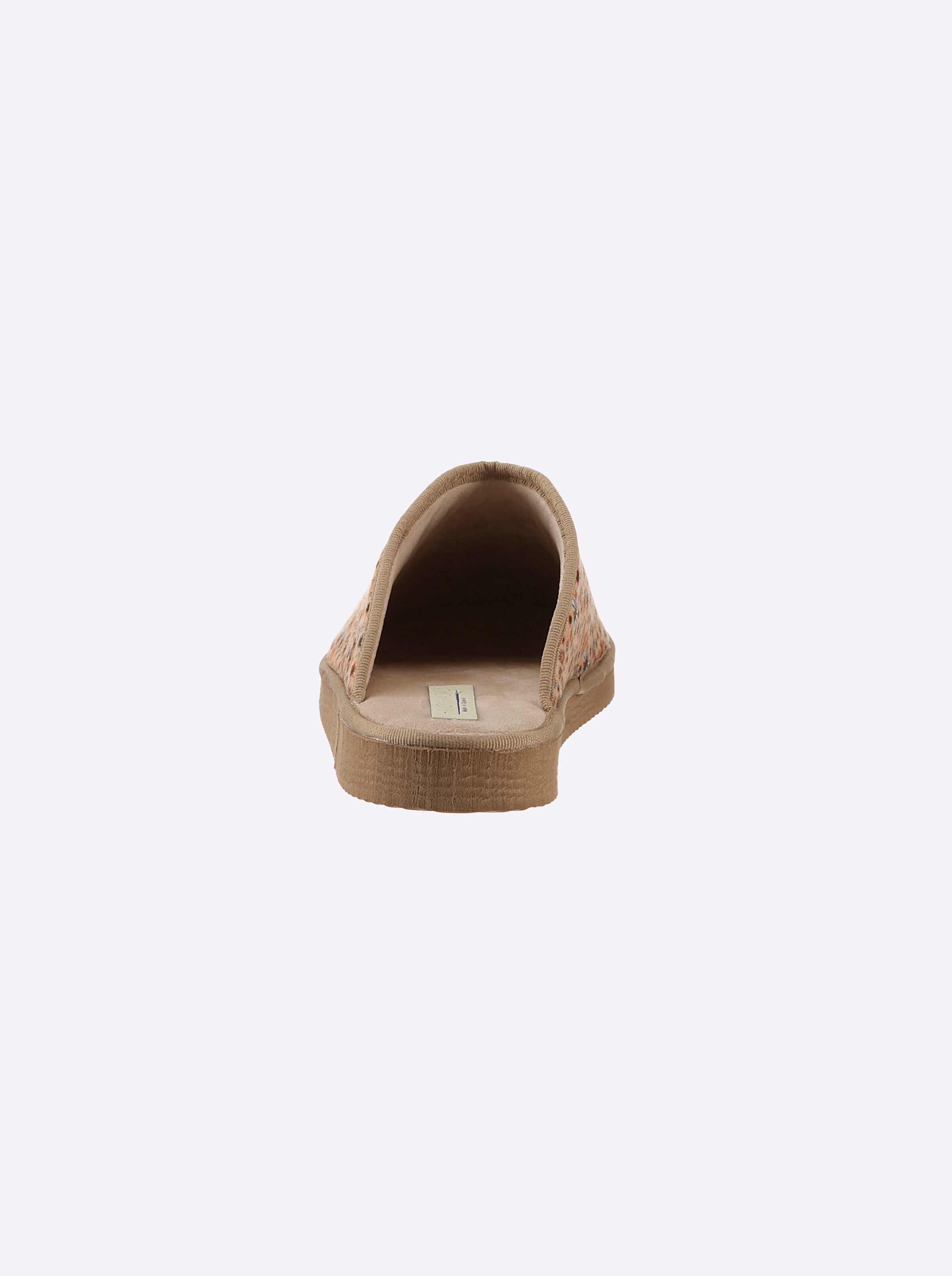 Hausschuh in beige