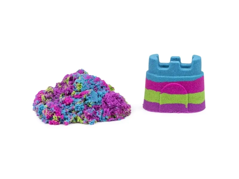 Kinetic Sand Rainbow Unicorn Castle - Assorteret