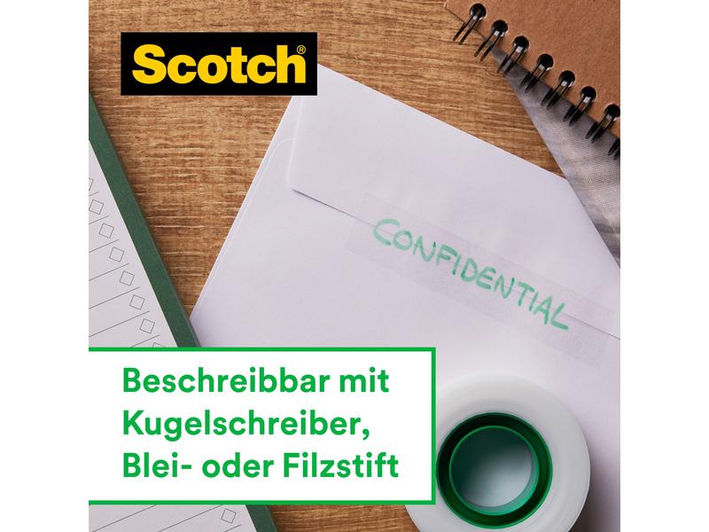 Scotch Klebeband Magic 1.9 cm x 33 m  24 Rollen Unsichtbares Klebeband