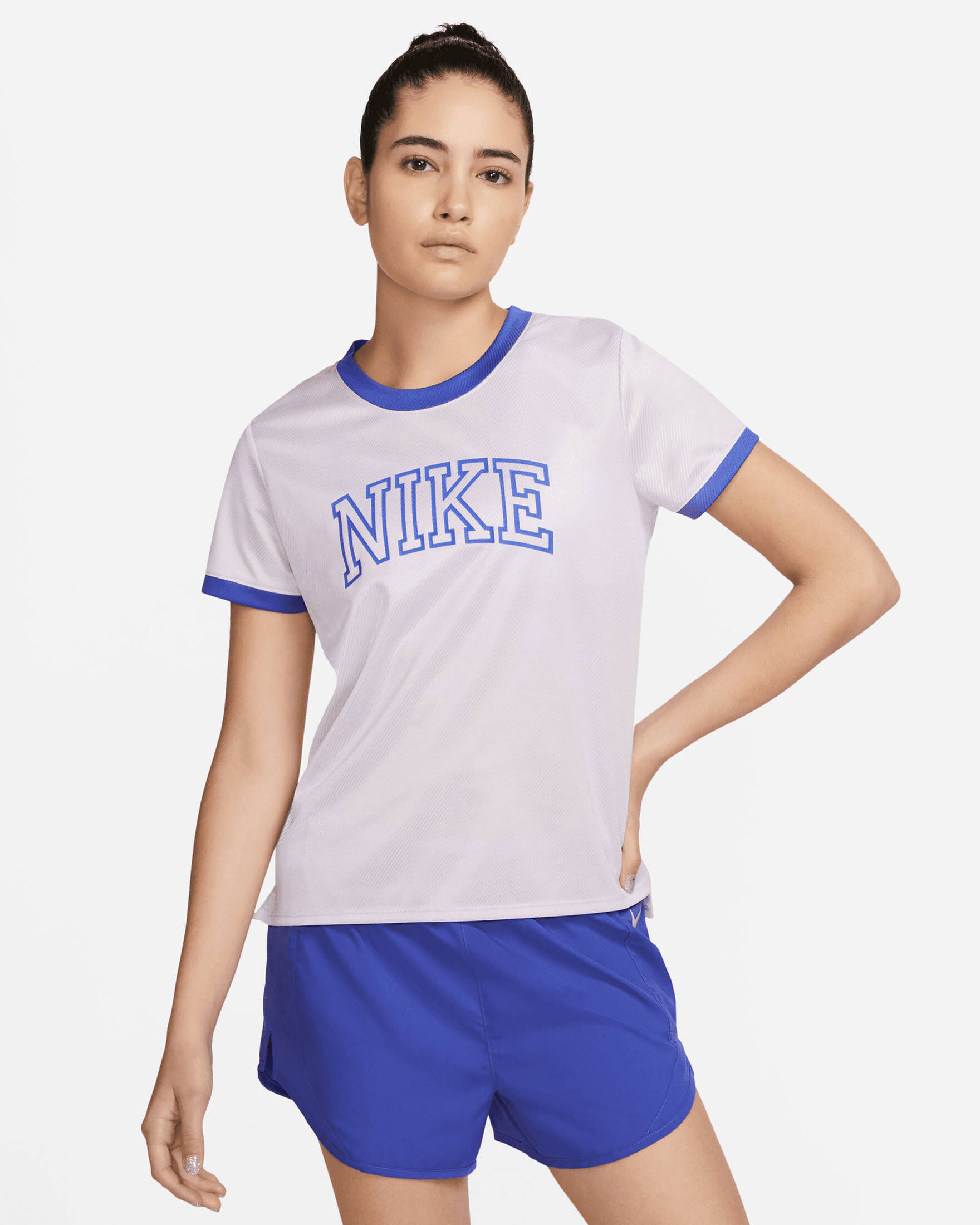 Nike| Damen Lauf-Shirt SWOOSH