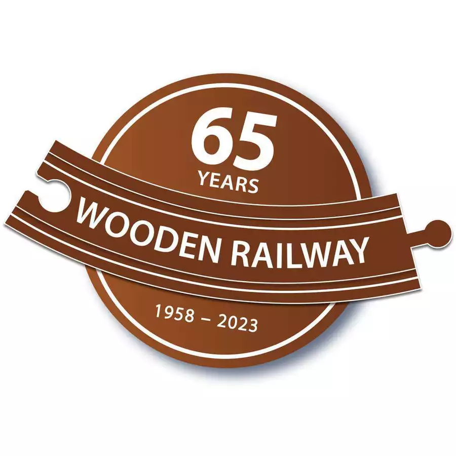 Brio BRIO 65 Jahre Holzeisenbahn Jubiläums-Zugset bunt