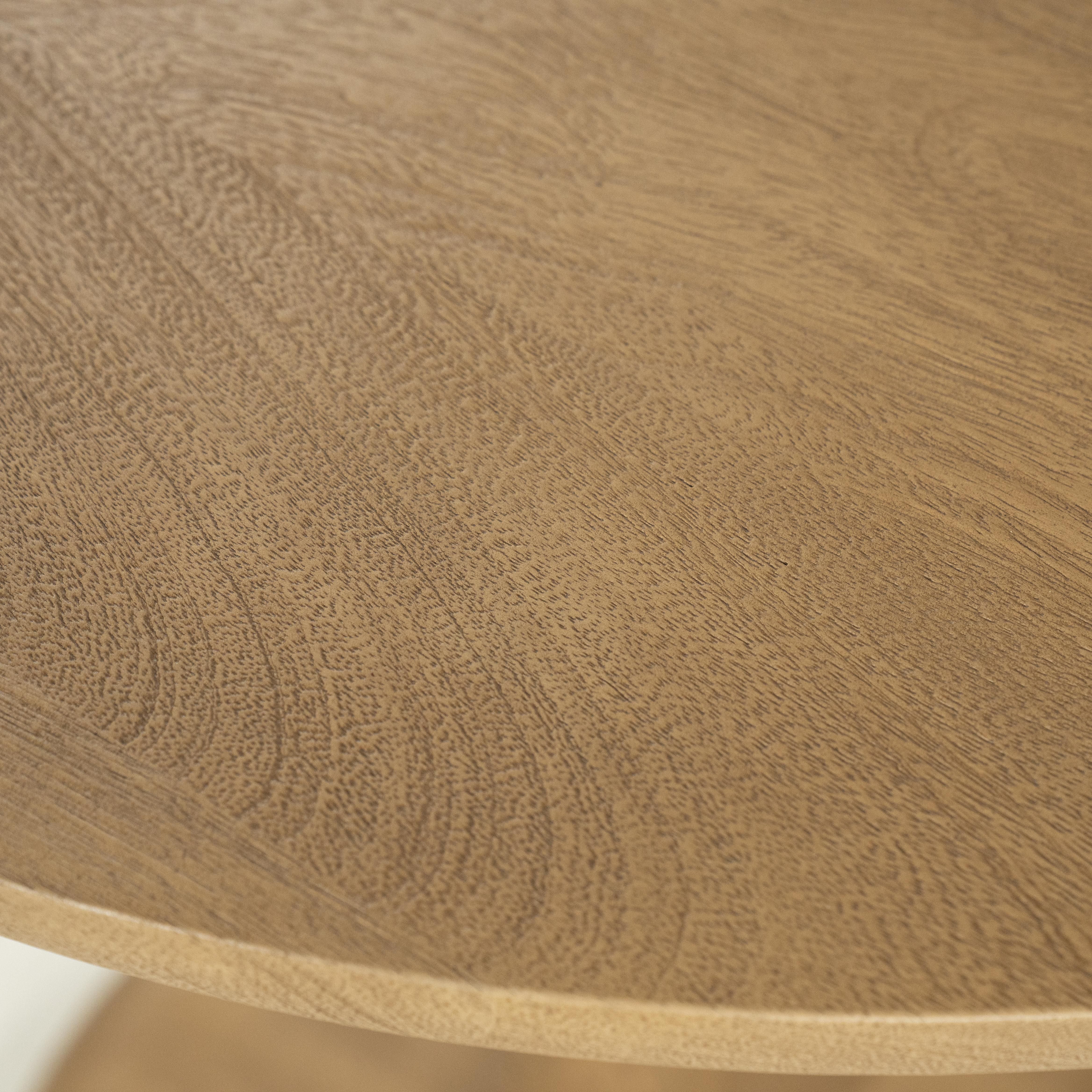 Eettafel Naturel 96542 Florent ⌀70  x H76 cm