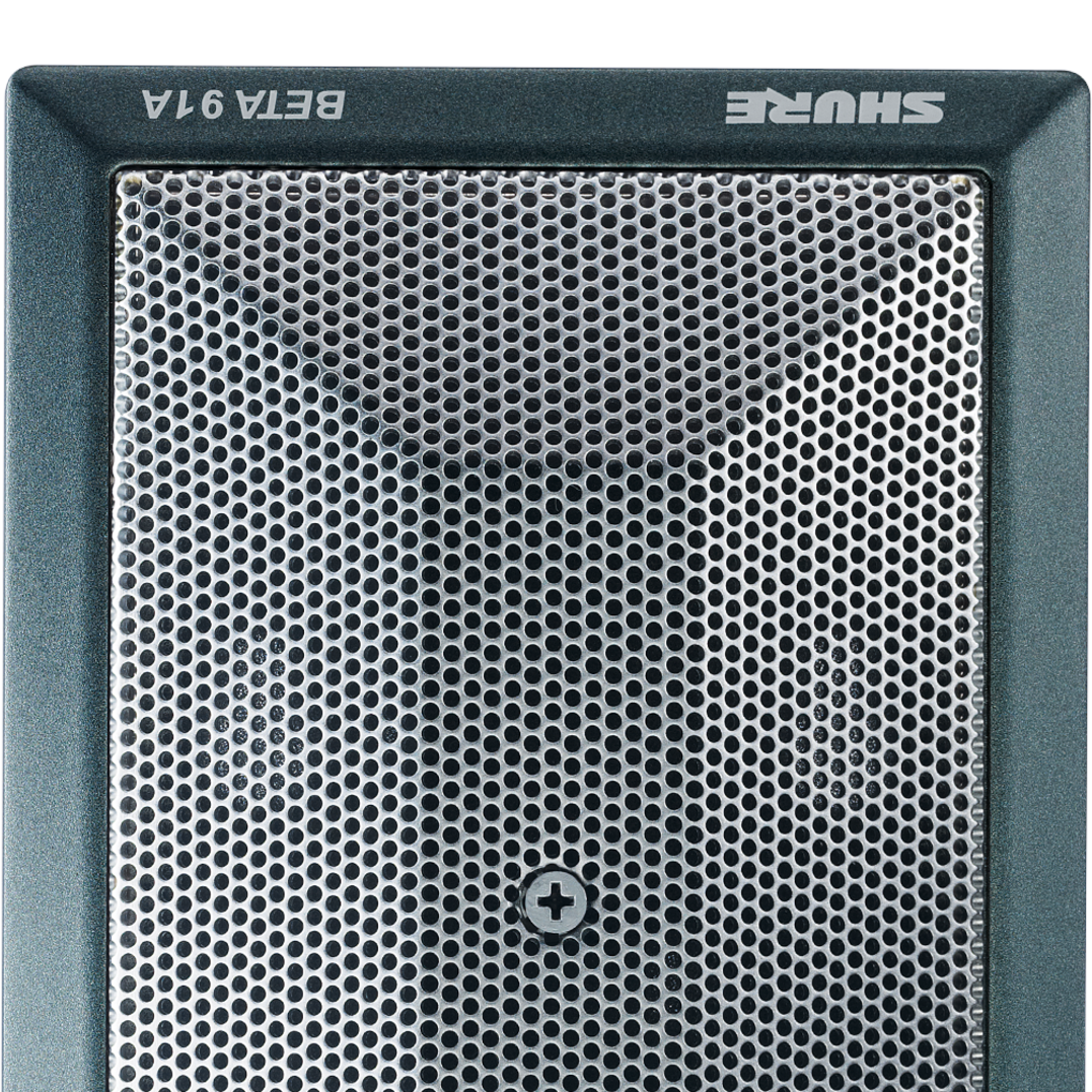 Shure Beta 91a condensator boundary microfoon voor kick drum