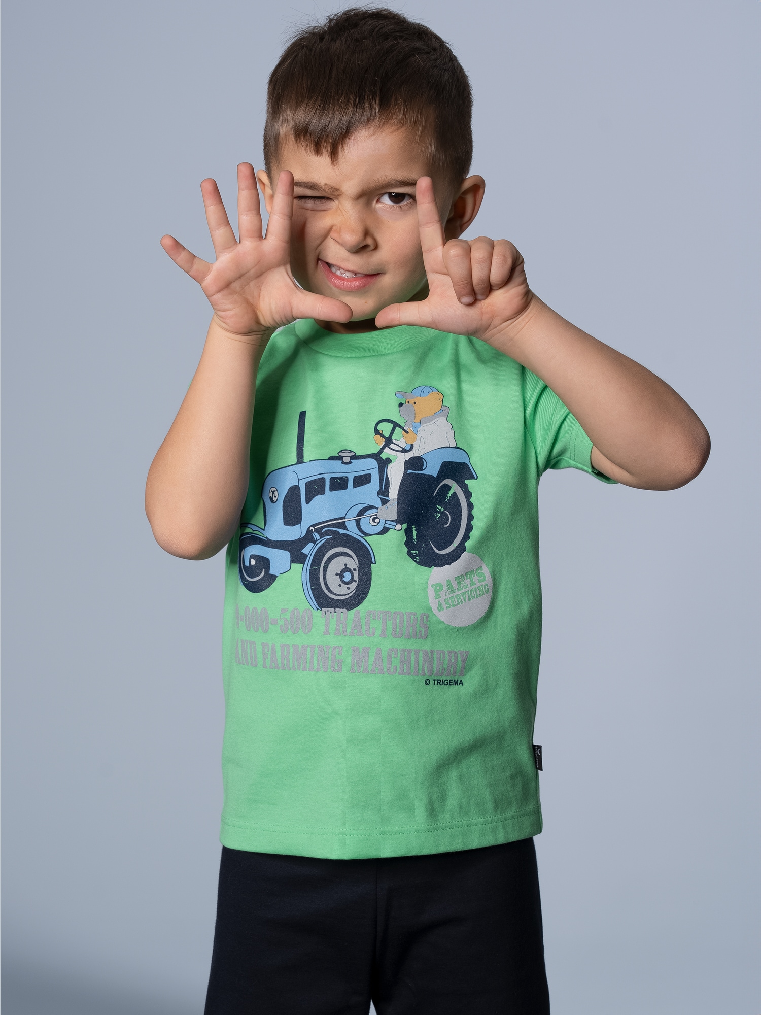 T-Shirt mit Traktor Waldmeister