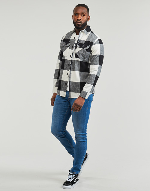 Jack & Jones - JJEDARREN BUFFALO OVERSHIRT LS - Blanc