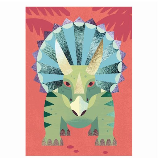 Djeco Kreativ Æske Dinosaur Foliebilleder