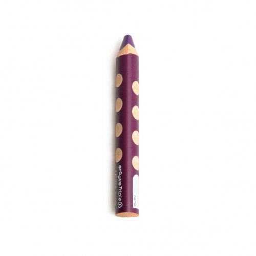 Kleurpotlood 3 in 1, ergonomische grip, donkerpaars