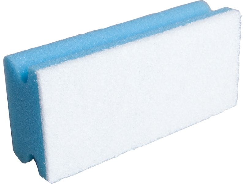 Edi Baur Schwamm Basic 10 Stück, Blau/Weiss Padschwämme