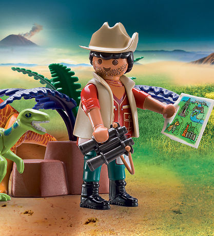 Playmobil Dinos - Dino Explorer - Carry Case - 70108 - 18 Dele